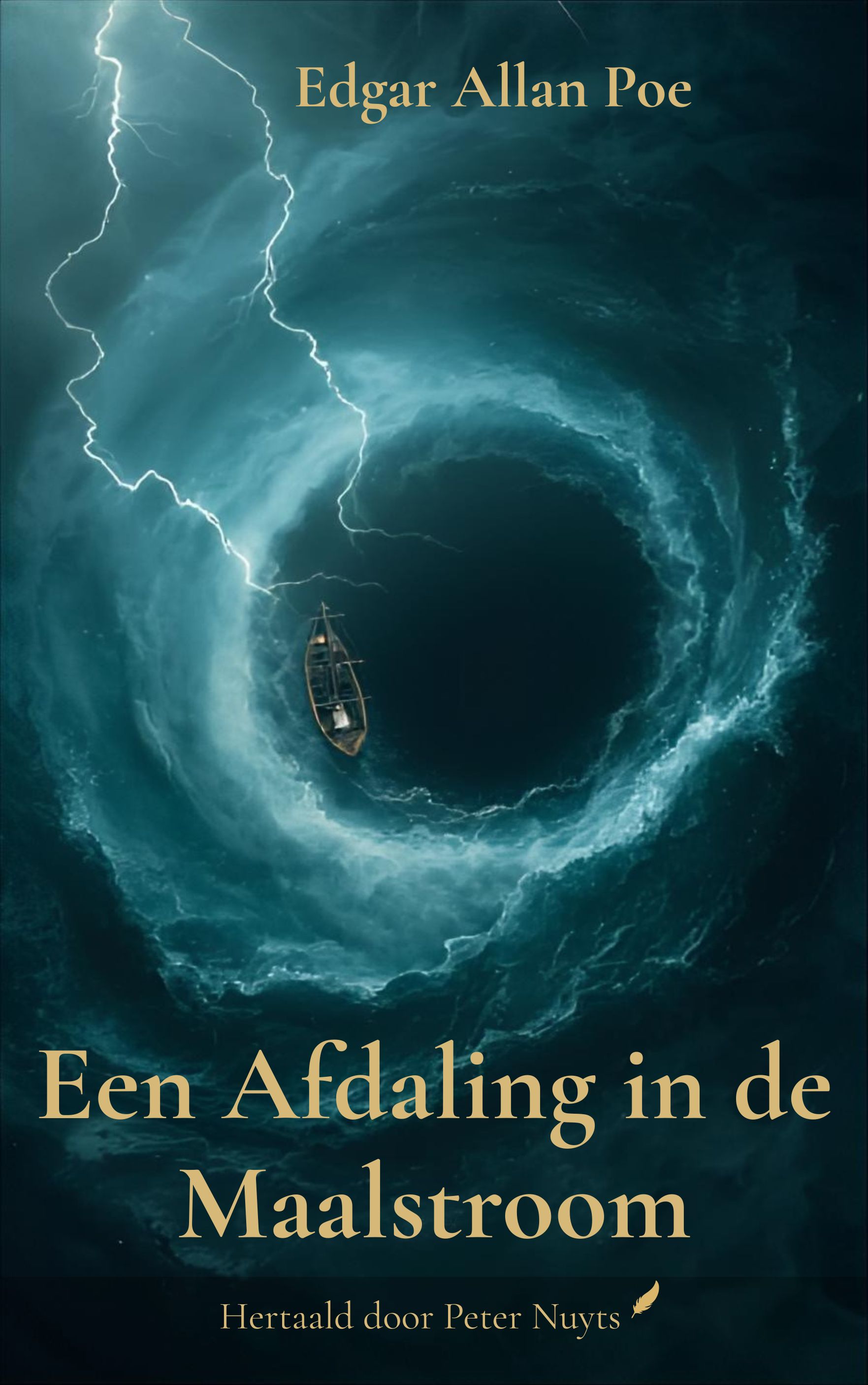 Omslag van Een Afdaling in de Maalstroom door Edgar Allan Poe